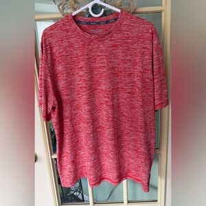 Reebok Men's Heathered Red Tee